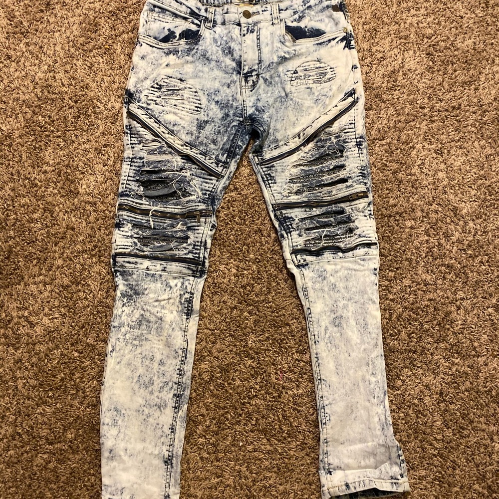 Grindhouse slim straight 33x32 - heavy destruction